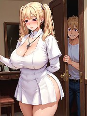 Thicc MILF Housewives and Holy Nuns Corrupt and Milk Innocent