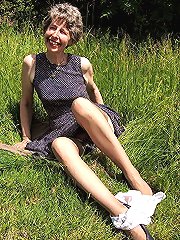 Enchanting older tart having giant breasts